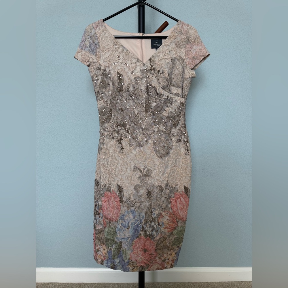 Adrianna Papell Floral Dress